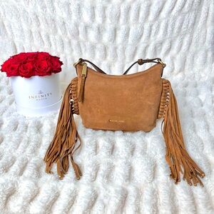 Michael Kors Suede Fringe Bag